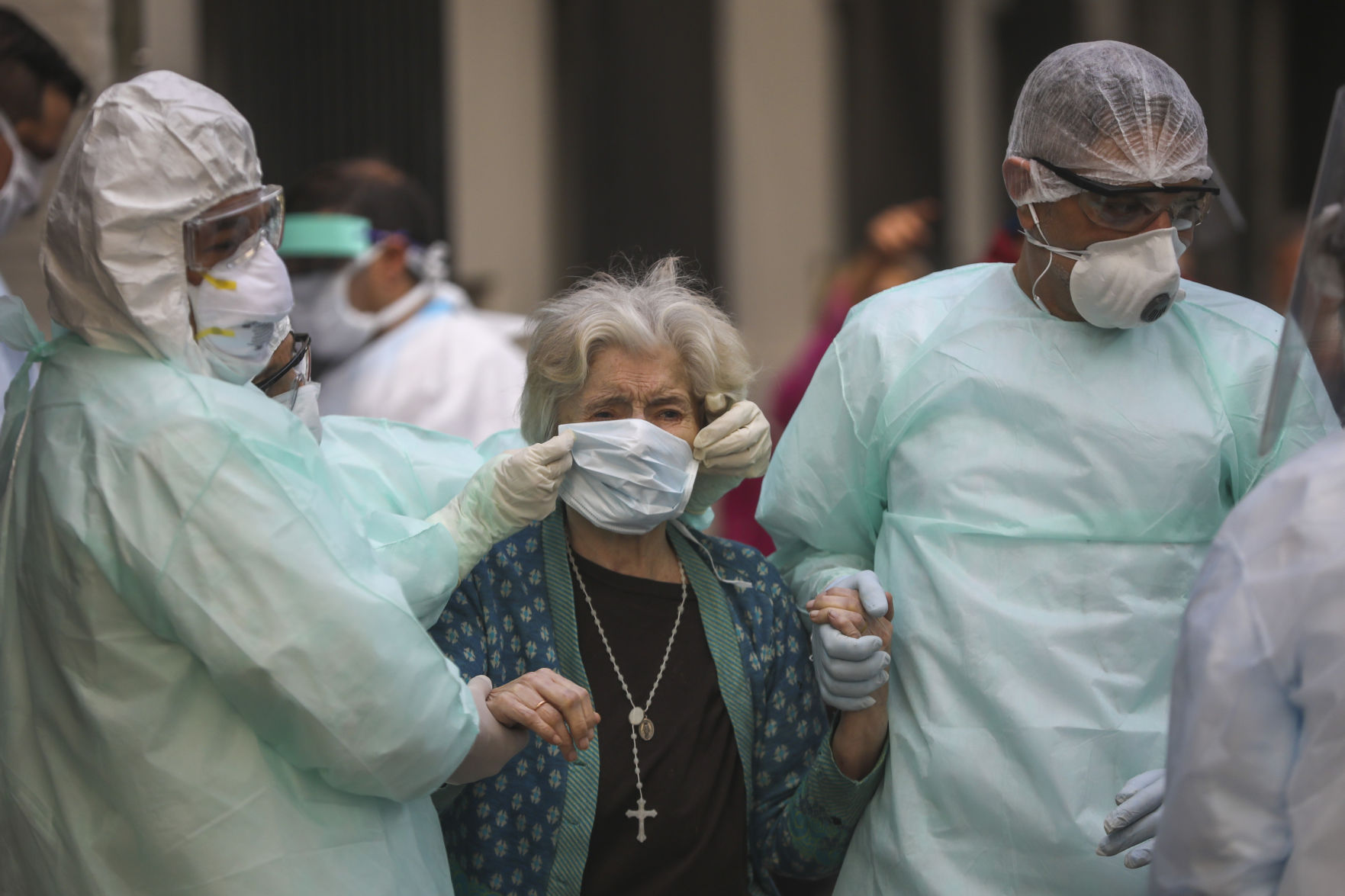 APTOPIX Virus Outbreak Argentina